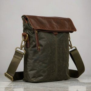 KQ FETURE — Courier Waxed Canvas Messenger KQ FETURE — Courier Waxed Canvas Messenger