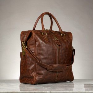KQ FETURE — Cumberland Leather Holdall KQ FETURE — Cumberland Leather Holdall
